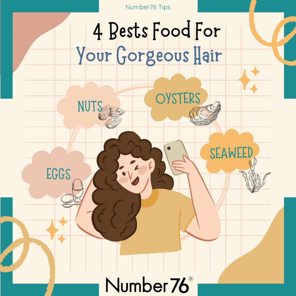4 Best Food For Your Gorgeous Hair